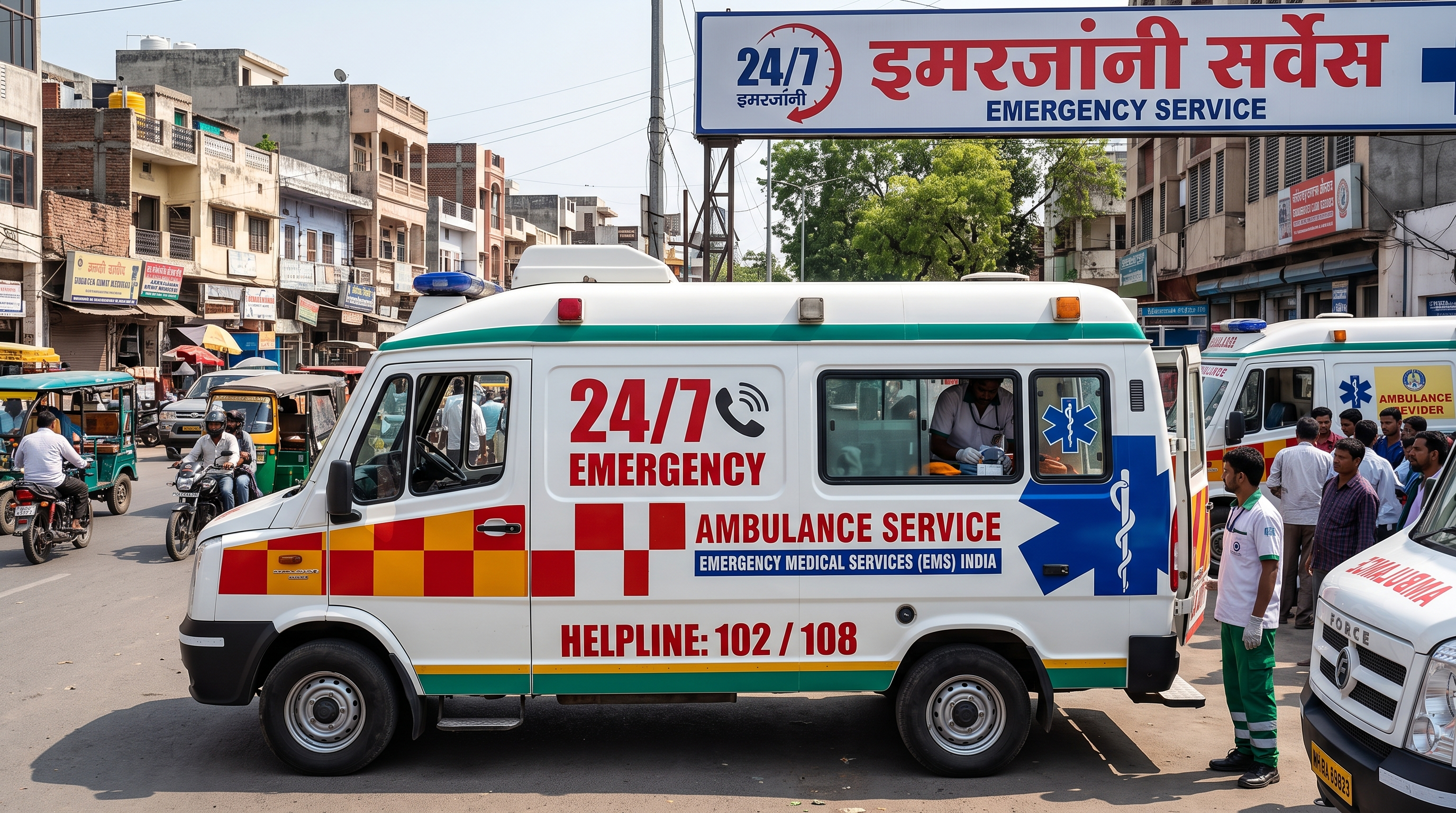 24/7 Emergency ALS Ambulance Service
